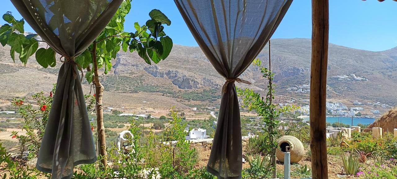 Aliori art caves in Amorgos