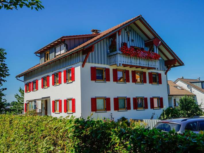 Gîte pour 2 personnes, avec Balcon/Terrasse ainsi que Terrasse et Jardin dans Lindenberg Im Allgau
