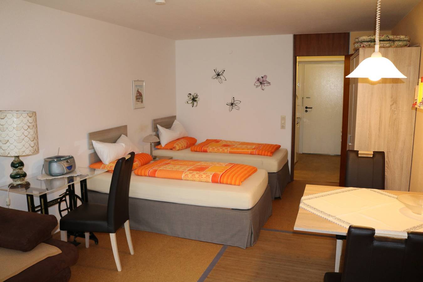 Ganze Ferienwohnung, Appartement 118 (Susanne Kreckwitz) - 1-Zimmer Appartement mit 35qm, Balkon, max. 2 Personen in Beuren, Albsteig Etappe 9