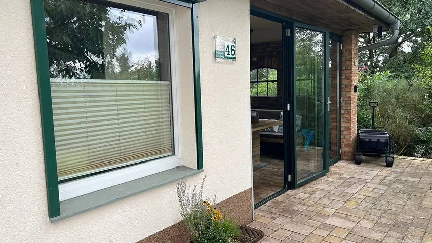 Ferienhaus mit Meerblick für 5 Personen, mit Terrasse