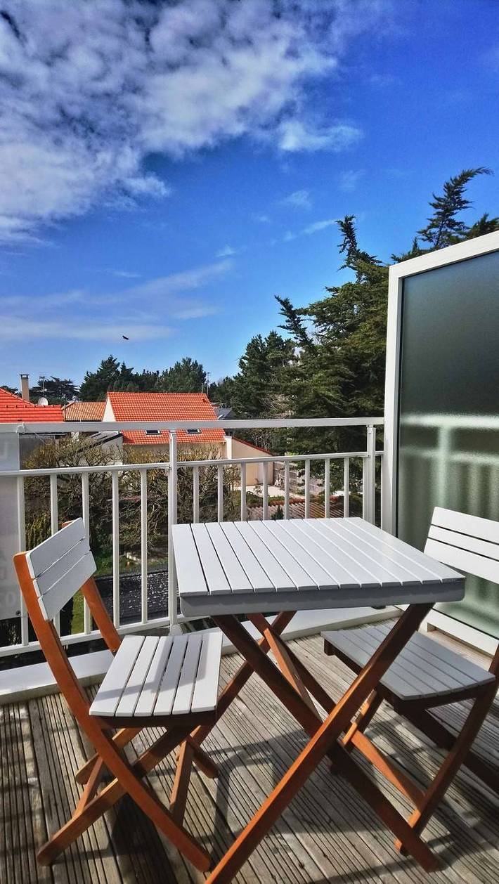 Studio pour 2 personnes, avec terrasse à Pornichet