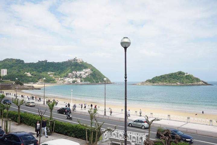 Vakantieappartement voor 3 personen, met uitzicht en terras in San Sebastian