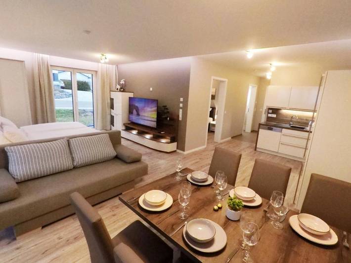 Ferienwohnung für 6 Personen, mit Terrasse und Garten in Fulda