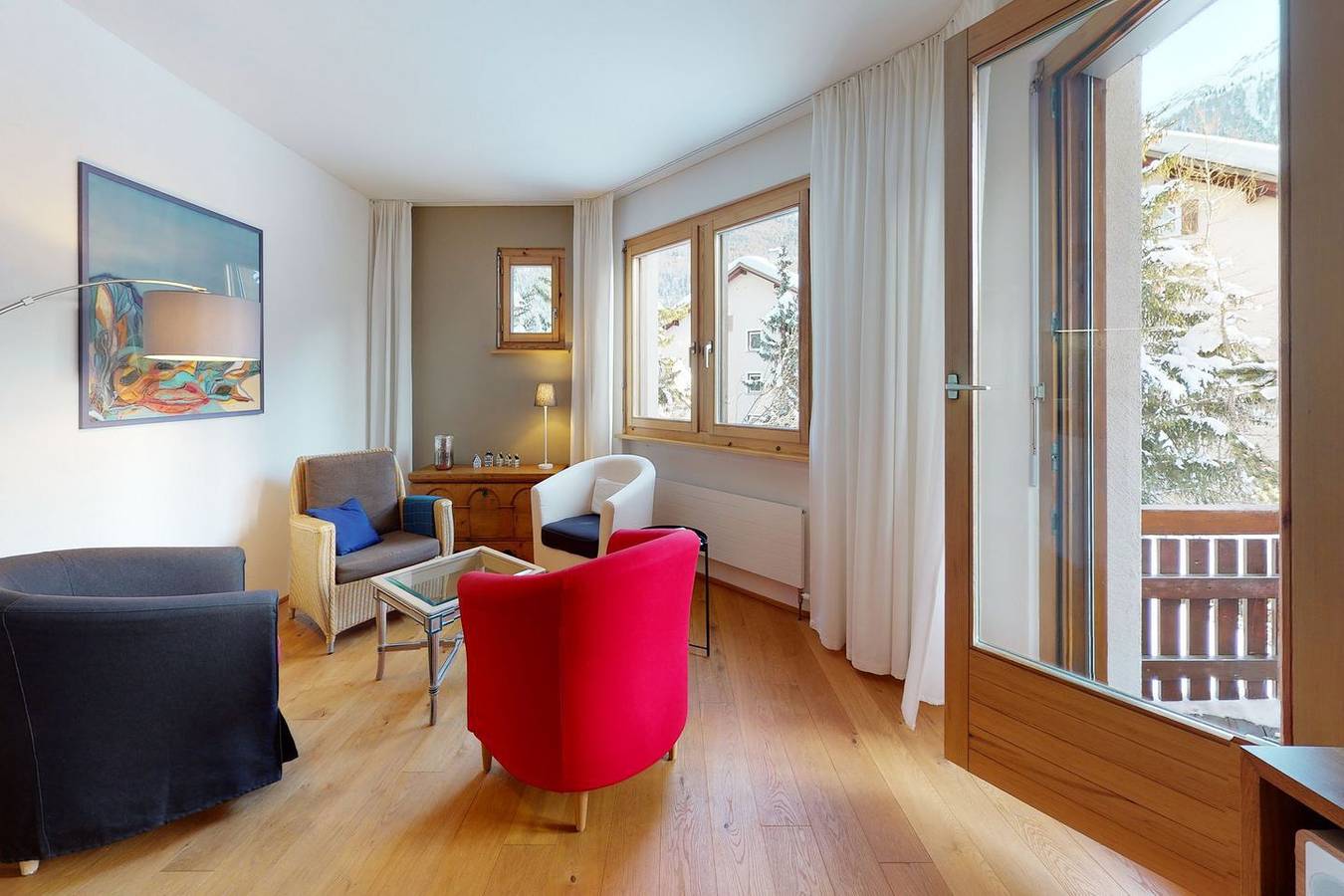 Ganze Ferienwohnung, Apartment Belvair 3 - Moderne 3.5-Zimmer-Wohnung in Zuoz in Zuoz, Oberengadin