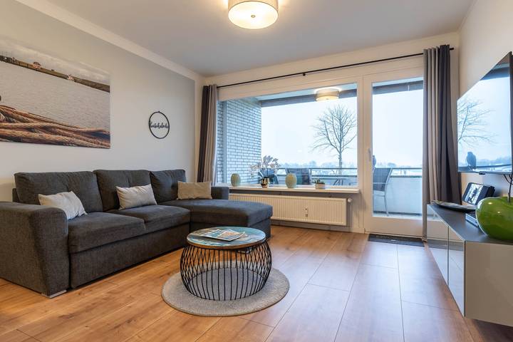 Ganze Ferienwohnung, Wohnanlage Stinteck 37a - Fewo Nordseeglück - 2-Raum-Ferienwohnung Nordseeglück in Stinteck, Westerdeichstrich