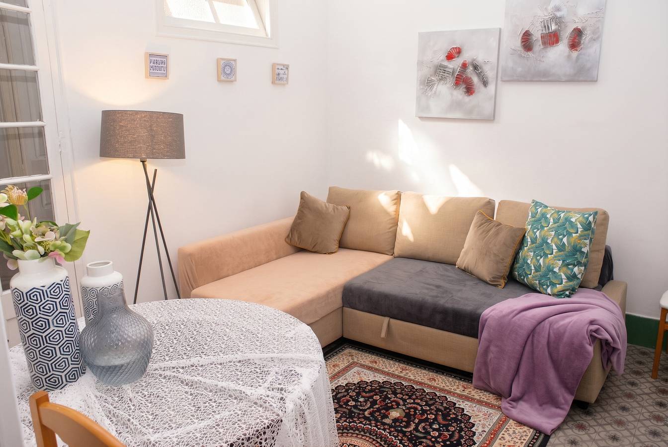 Appartement entier, Appartement lumineux à Sitges + Balcon in Platja de Sant Sebastià (Sitges), Sitges