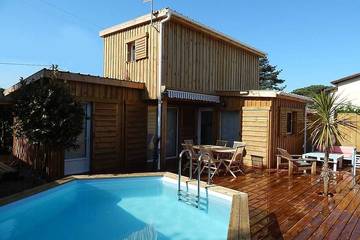 Gîte pour 7 personnes, avec jardin et terrasse dans Plage de La Hume