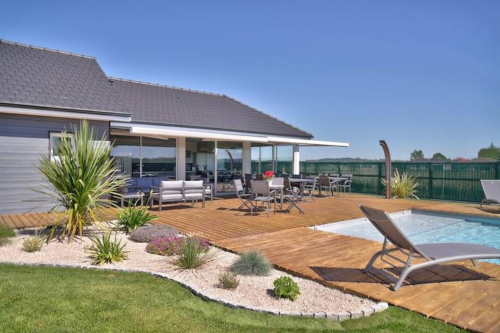 Maison de vacances pour 18 personnes, avec jardin et terrasse