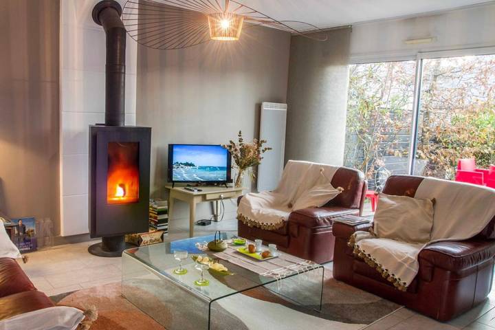 Location de vacances pour 8 personnes, avec jardin et terrasse dans Plage Langoz - 4