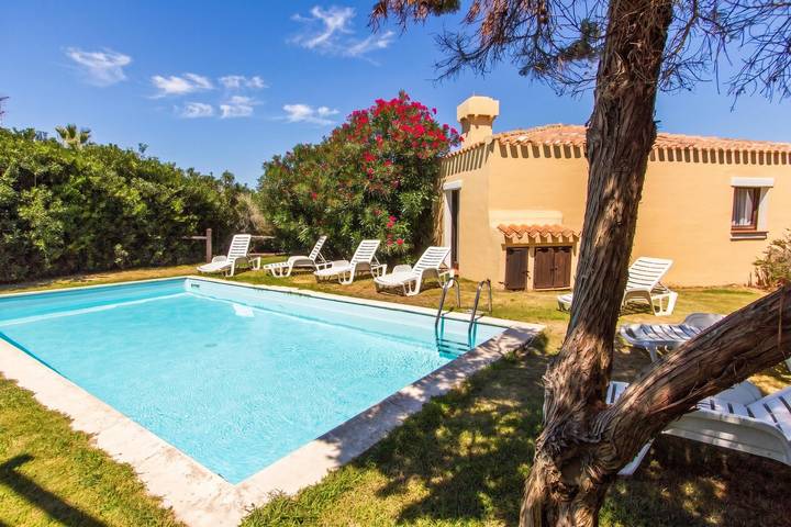 Ferienhaus für 6 Personen, mit Pool