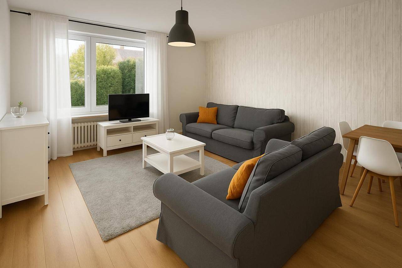Ganze Wohnung, Two-Bedroom Apartment with Balcony in Pulheim, Rhein-Erft-Kreis
