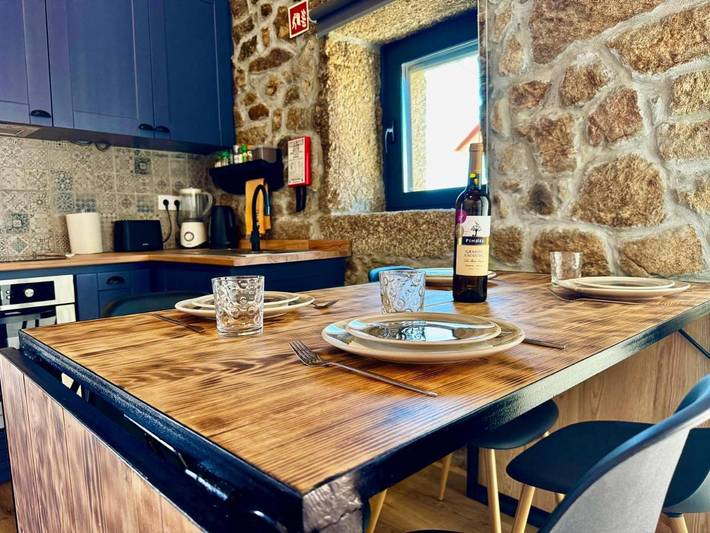 Location de vacances pour 6 personnes, avec terrasse, animaux acceptés dans Pinhel