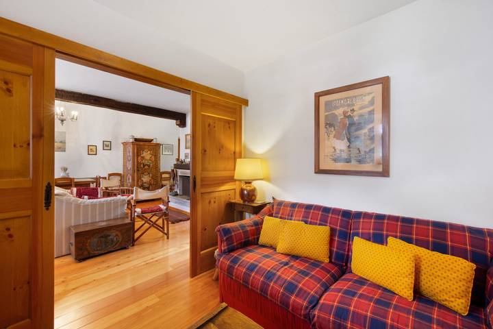 Ganze Wohnung, Ferienwohnung 'Casa San Giovanni 1 A Vinigo' mit Bergblick, privater Terrasse und Wlan in Vodo di Cadore, Östliche Dolomiten