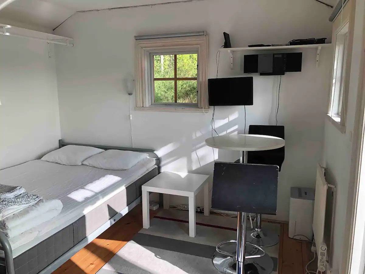 Mini-Ferienhaus mitten in Stockholm in Seelage in Schwedische Ostsee