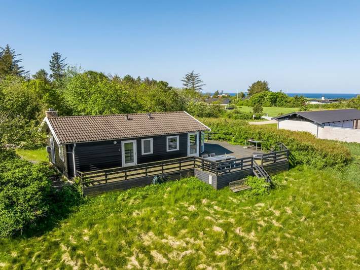 Ferienhaus für 4 Personen, mit Terrasse in Skallerup Klit