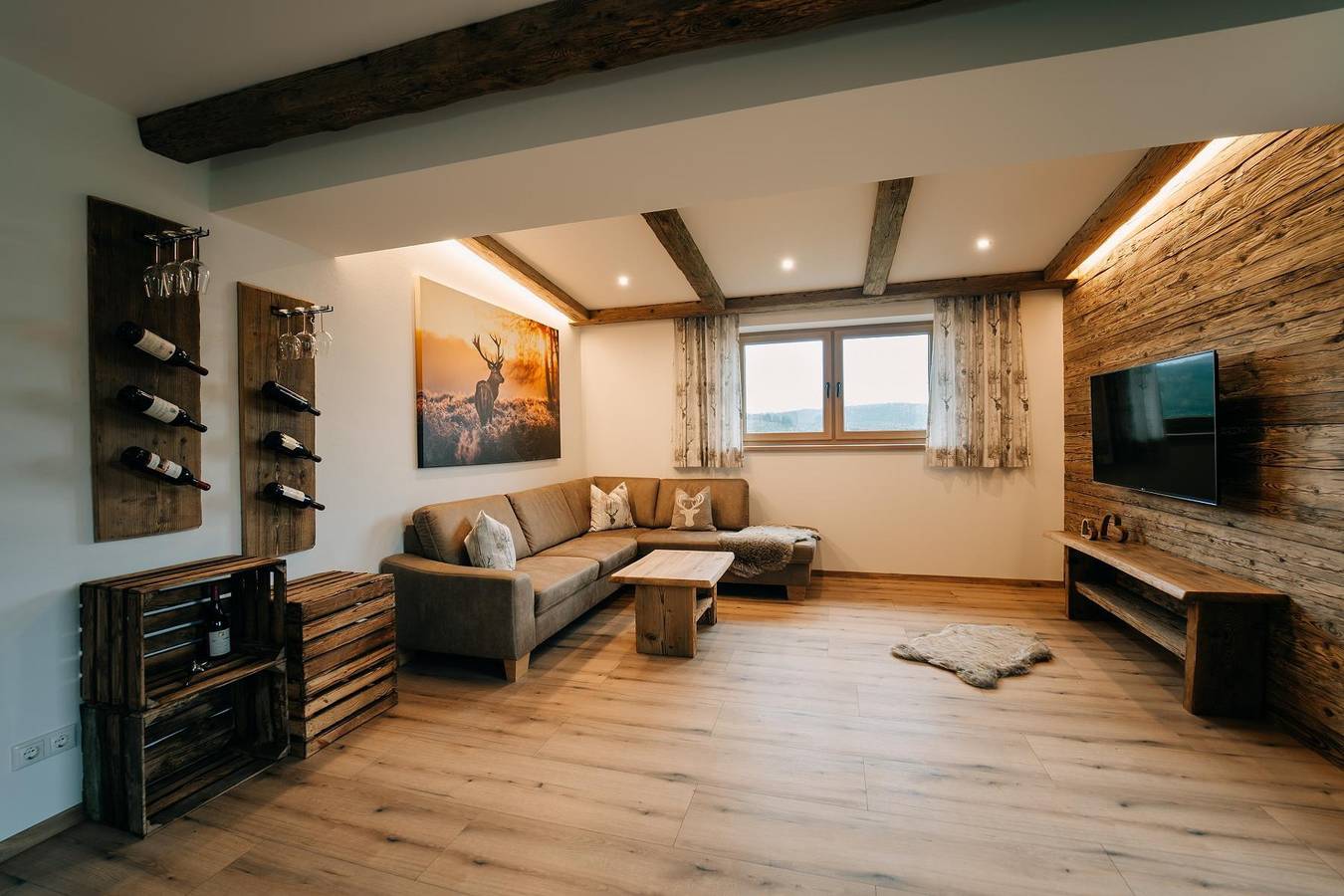 Ganze Ferienwohnung, Wohlfühl-Chalet Haidsteiner Blick - Wohlfühl-Chalet Loft in Ostbayern