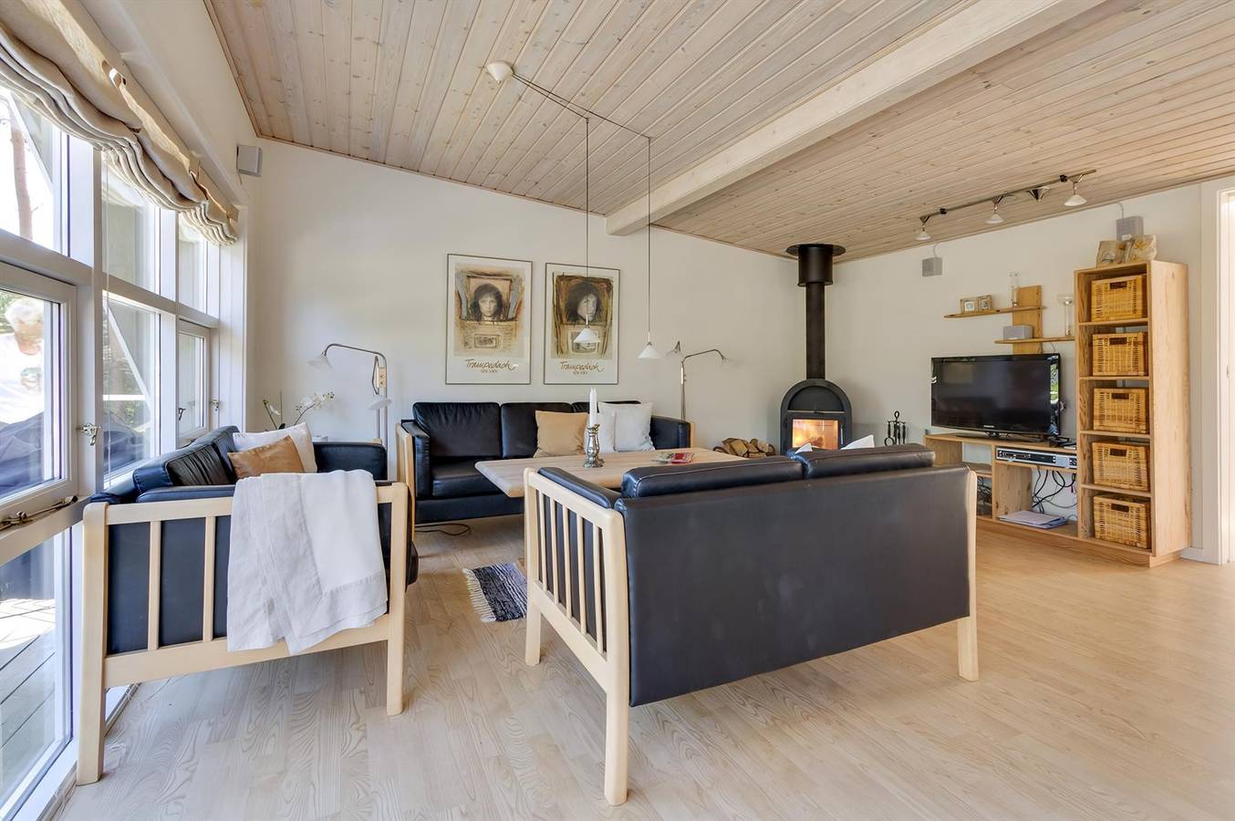 Stunning home in Sæby w/ Sauna, Wifi and 4 Bedrooms in Sæby, Nordostjütland