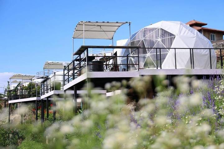 Camping für 2 Personen, mit Terrasse und Ausblick sowie Garten in Thailand