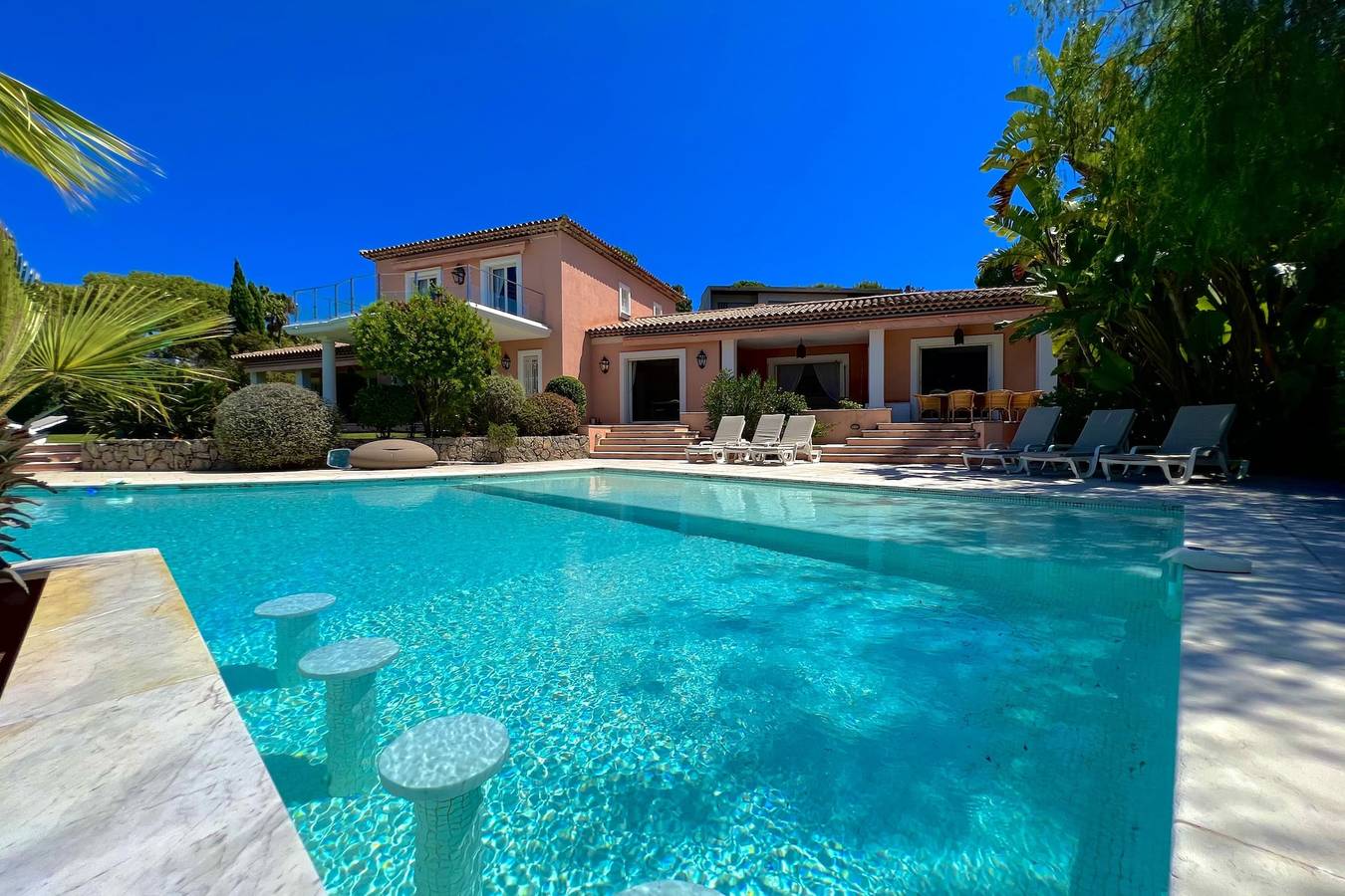 Cap d'Antibes - Villa 10 people - Swimming pool in Antibes, Mediterranean Coast (France)