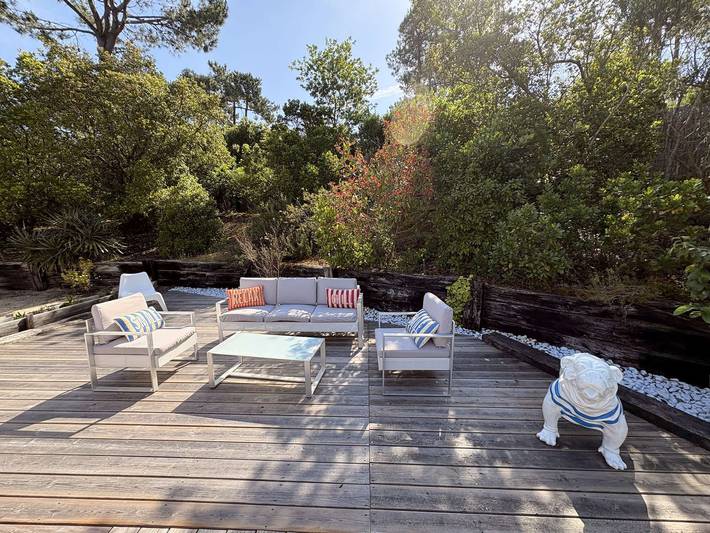 Villa pour 8 personnes, avec Terrasse ainsi que Jardin et Piscine à Lège-Cap-Ferret - 4