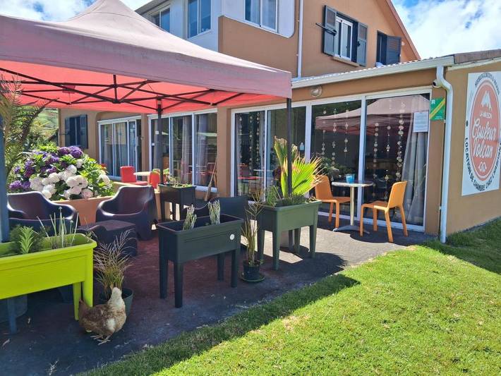 Appartement de vacances pour 5 personnes, avec vue ainsi que terrasse et jardin, adapté aux familles