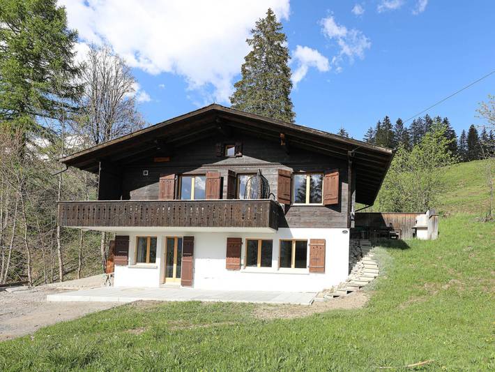 Ferienwohnung für 10 Personen, mit Balkon und Terrasse sowie Sauna im Berner Oberland