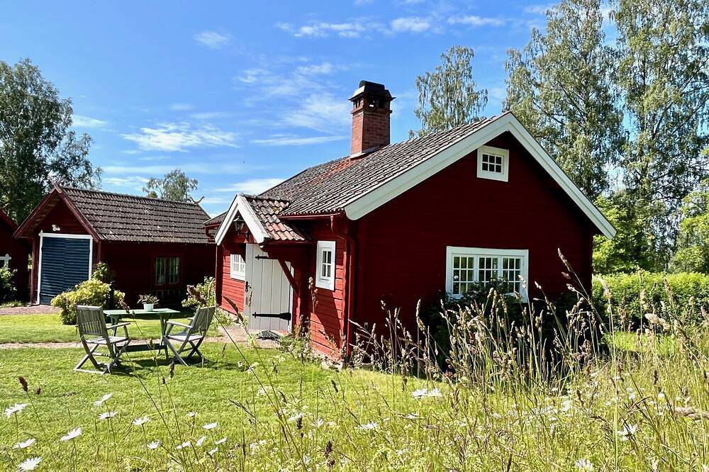 Schwedenhaus mit privater Sauna in Rättvik, Siljansee