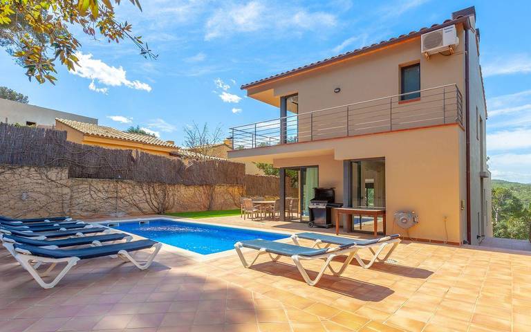 Villa pour 8 personnes, avec vue ainsi que terrasse et jardin à Tamariu - 4