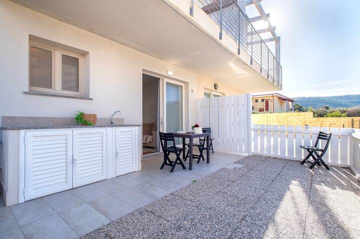 Appartamento per 4 persone, con Giardino a Isola Rossa