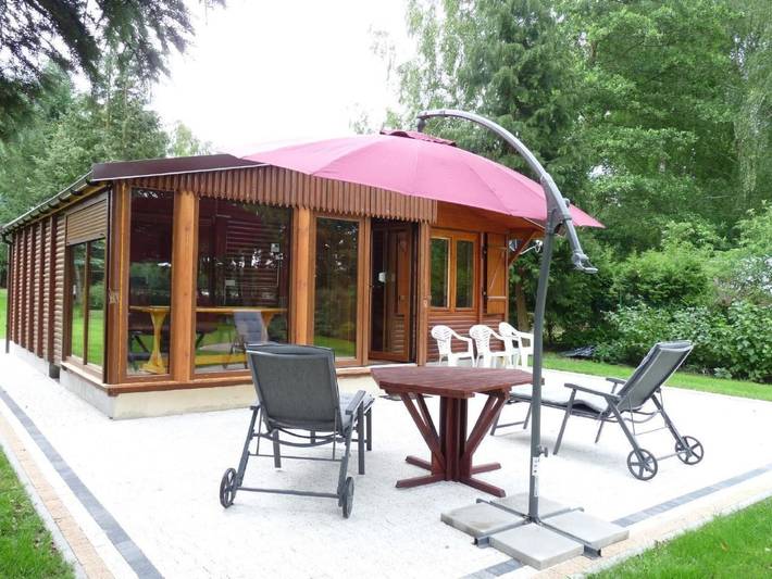 Bungalow für 5 Personen, mit Garten