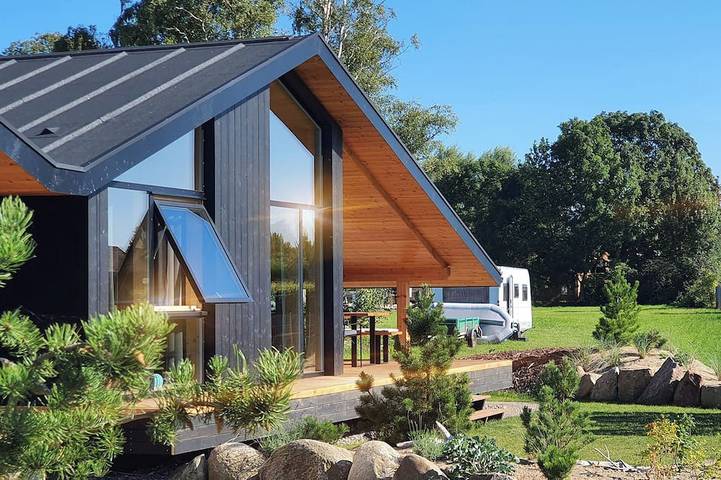 Bungalow für 6 Personen, mit Garten am Salzhaff