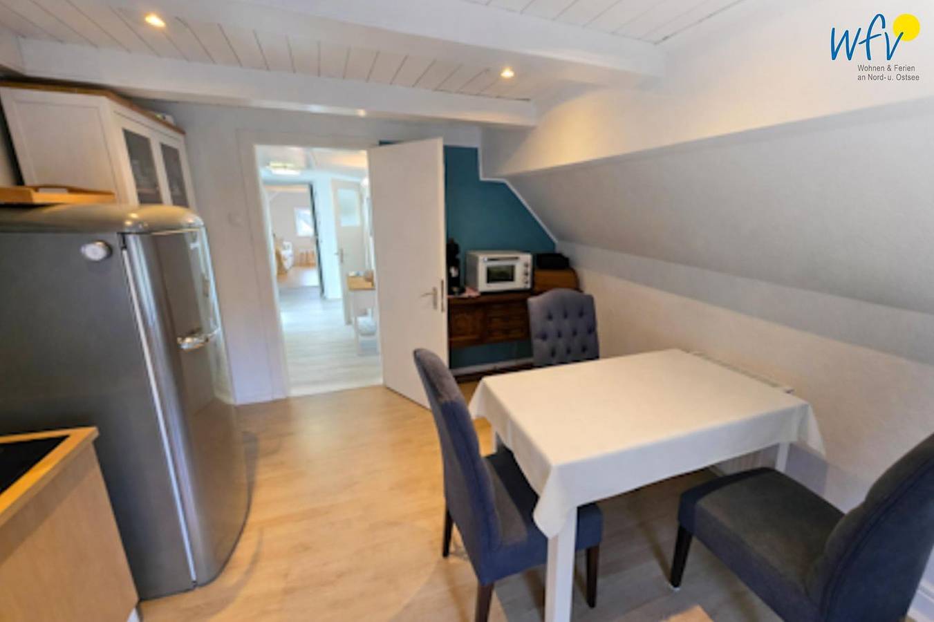 Apartamento entero, Haus Lüttje Nest Ferienwohnung 1 auf Langeoog mit Terrasse für 2 Personen in Langeoog
