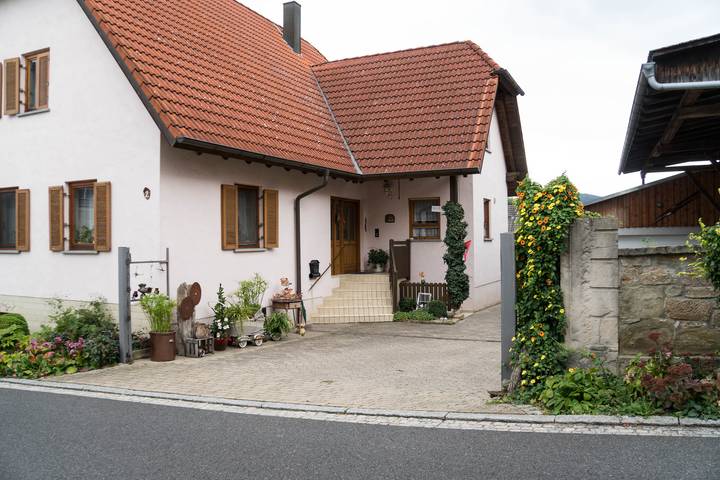 Ferienwohnung für 3 Personen, mit Garten in Gerolzhofen