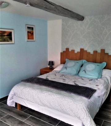 Chambre d’hôte pour 4 personnes, avec piscine ainsi que jardin et vue dans la Somme