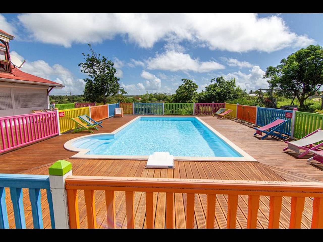 La Tourterelle Rose "the Pink Dove" in Capesterre-de-Marie-Galante, Guadeloupe