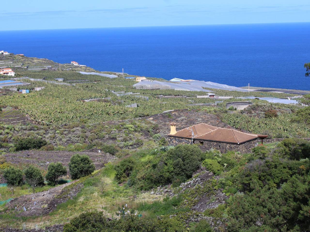 In Monte Breñas mit Grill, Terrasse und Garten in Monte de Breña, Villa de Mazo