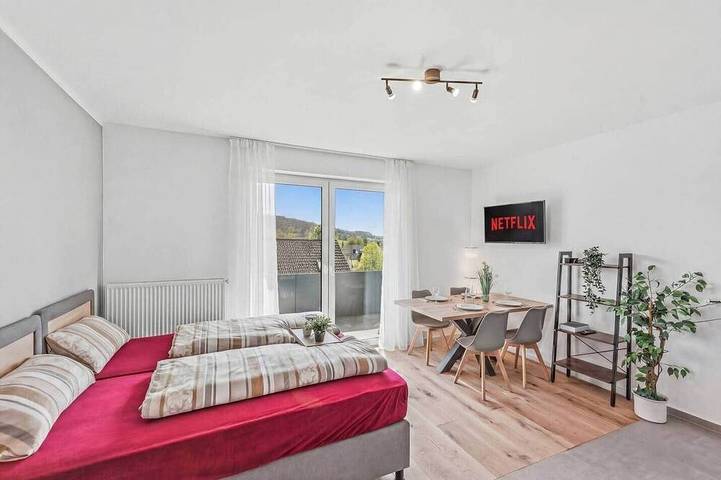 Ferienwohnung für 4 Personen, mit Balkon, mit Haustier