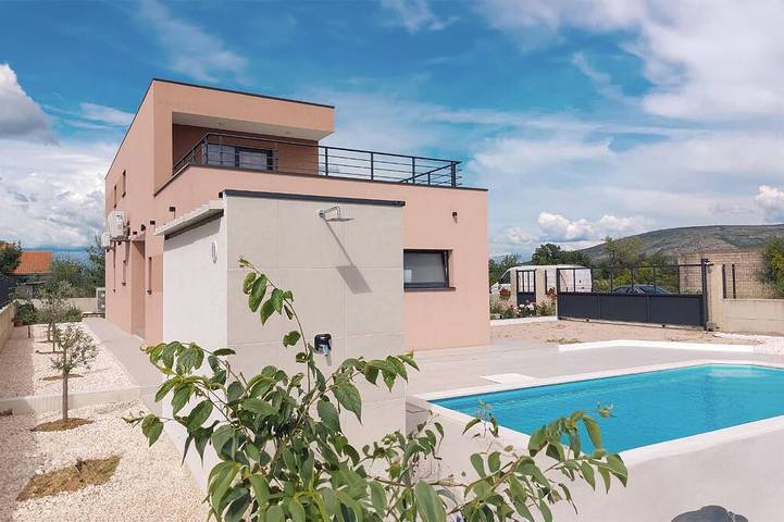 Ferienhaus für 8 Personen, mit Sauna und Balkon