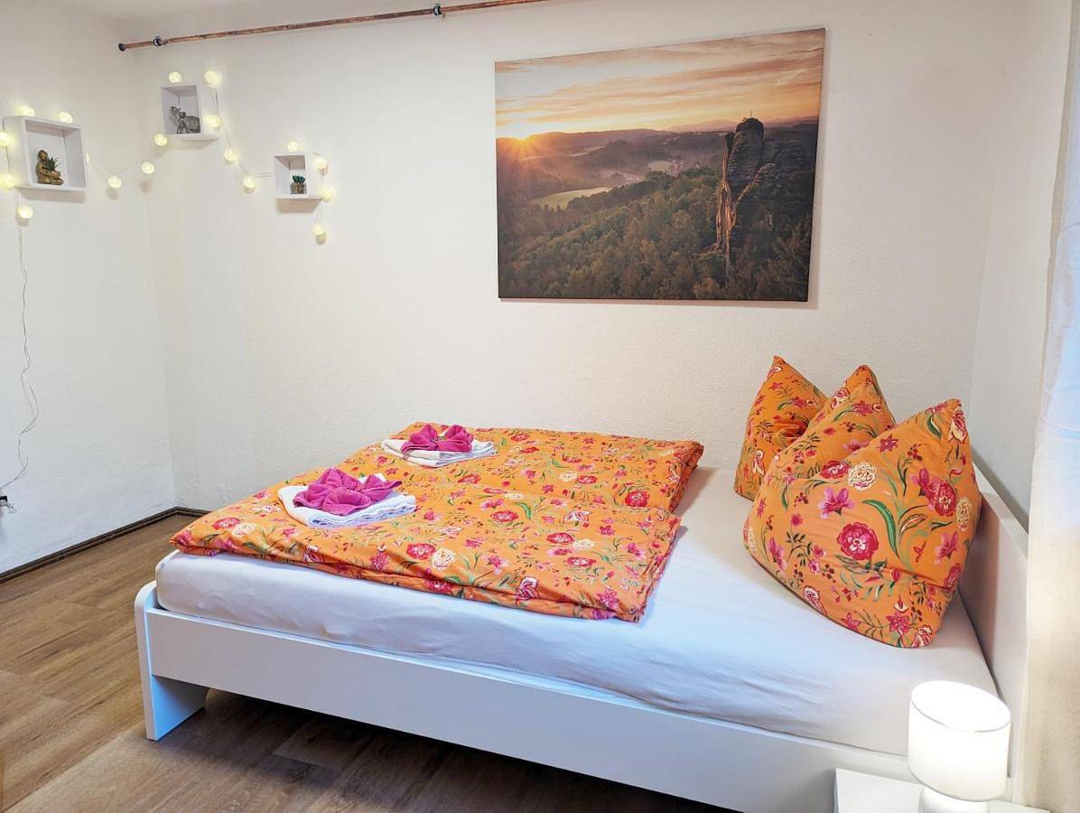 Ganze Wohnung, Urlaubsmagie - Ferienwohnung Steinpfad -Mitten in der Natur - S3 in Kirnitzschtal, Sebnitz
