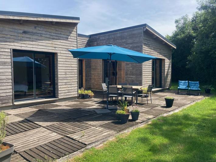 Gîte pour 6 personnes, avec jardin et vue en Seine-Maritime