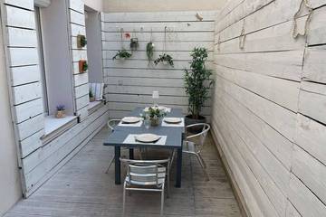 Gîte pour 4 personnes, avec jardin, animaux acceptés dans Le Mourillon