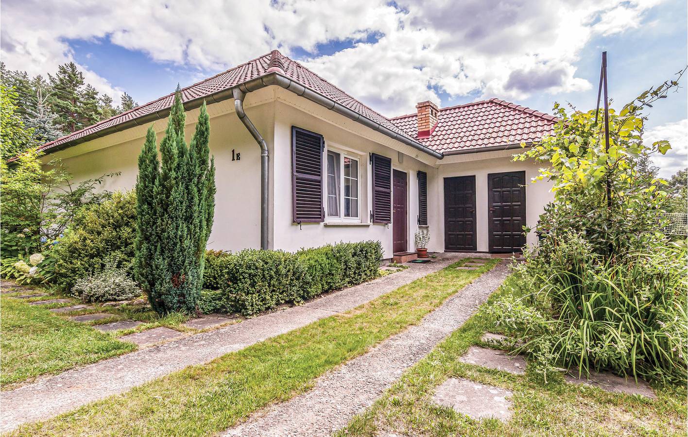 Ferienhaus für 8 Personen mit Terrasse in Westpommern