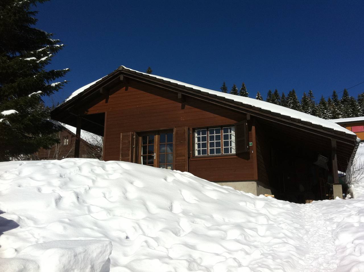 Appartement de vacances entier, Chalet Bergenaar in Les Rasses (Jura), Bullet