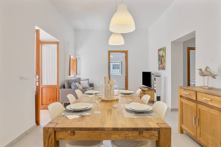Casa de vacaciones 'Ca Ses Celleres' con terraza privada, jardín privado y Wi-Fi in El Pilar de la Mola, Formentera