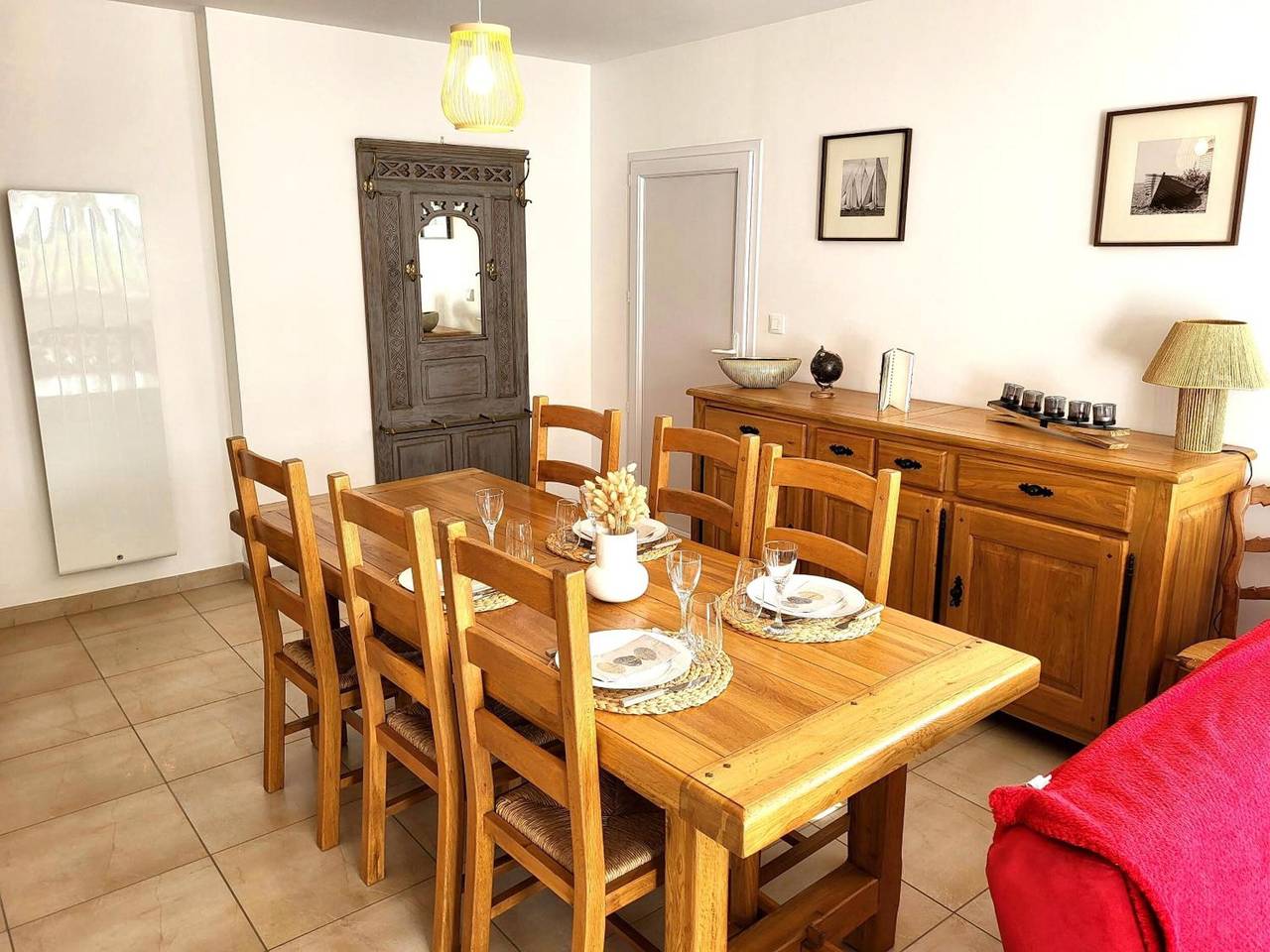 Maison de vacances 'Chez Ptit Claude, Bord de Mer' avec terrasse privée et Wi-Fi in Créances, Région de Coutances