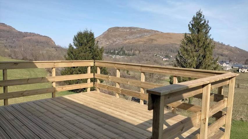 Gîte pour 4 personnes, avec vue et jardin, animaux acceptés à Ségus - 4
