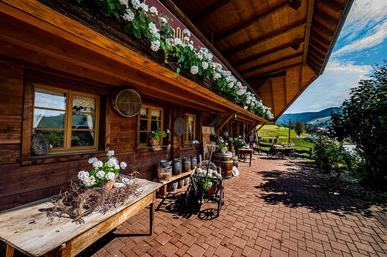 Gästehaus Holzer Kreuz - Gästezimmer Veilchen für 2 Personen inkl. Landfrühstück in Suedlicher Schwarzwald, Fröhnd