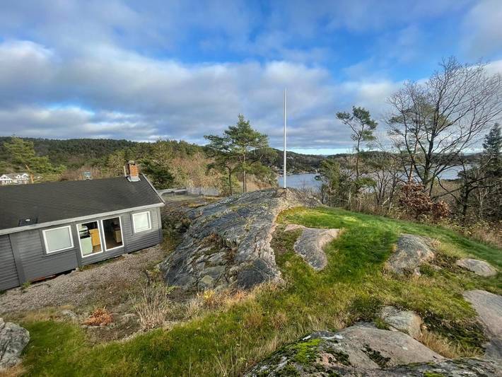 Ferienhaus für 8 Personen, mit Terrasse und Garten sowie Ausblick