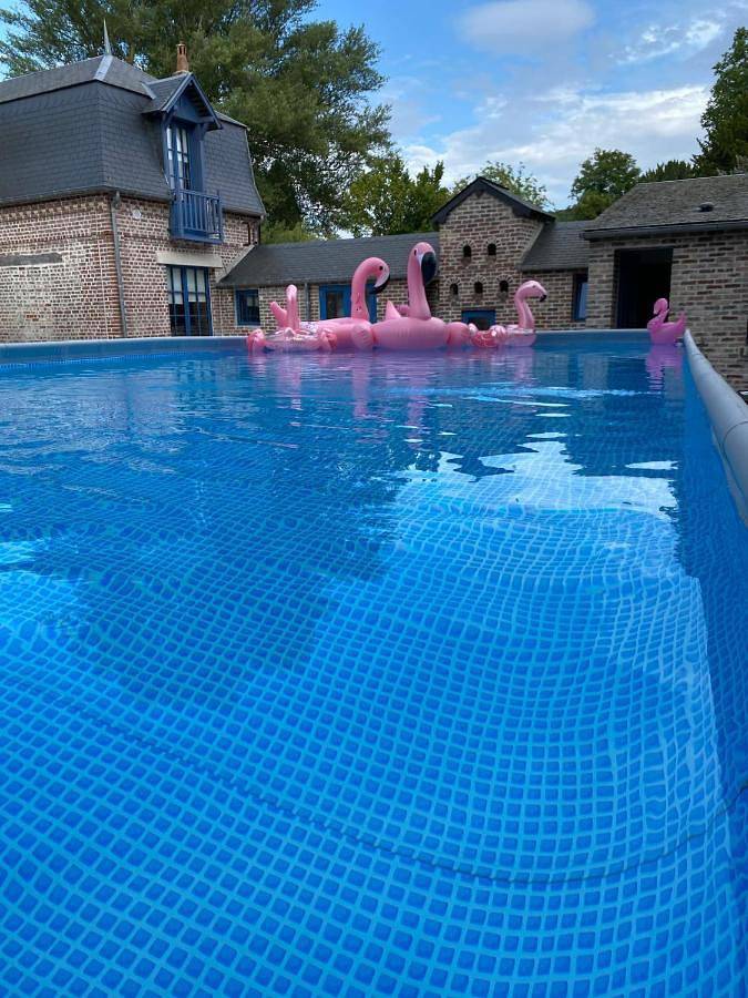 Location de vacances pour 2 personnes, avec piscine ainsi que vue et jardin, animaux acceptés à Les Andelys - 2