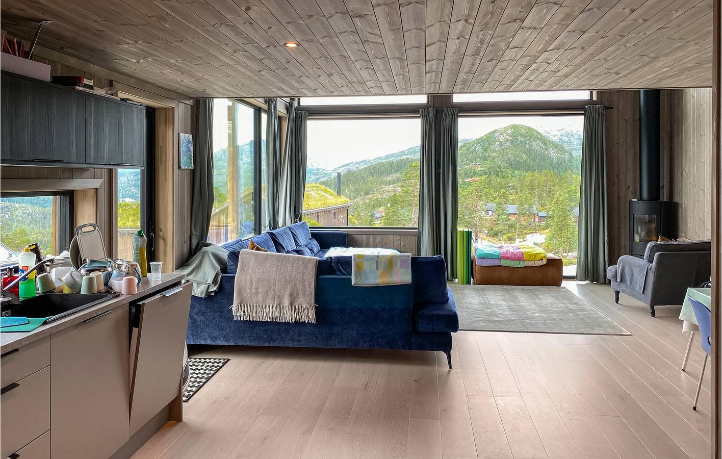 Ferienhaus für 9 Personen mit Garten in Hjartdal
